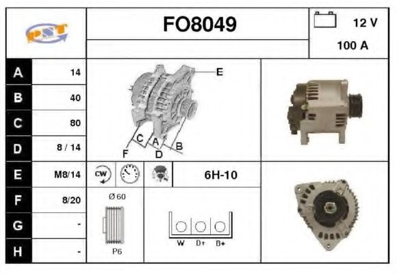 SNRA FO8049