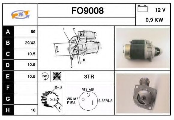 SNRA FO9008