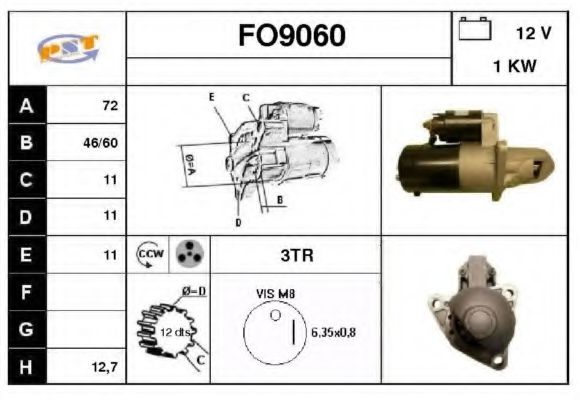 SNRA FO9060