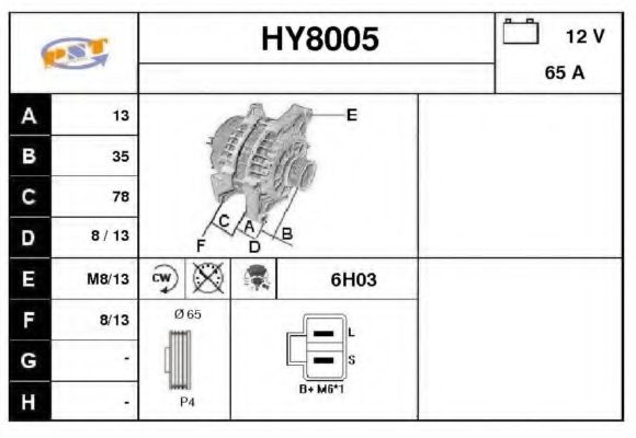 SNRA HY8005