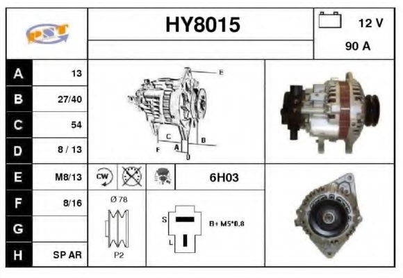 SNRA HY8015