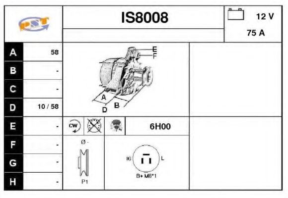 SNRA IS8008