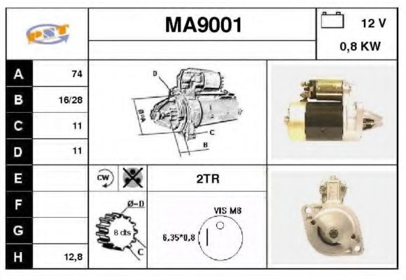 SNRA MA9001