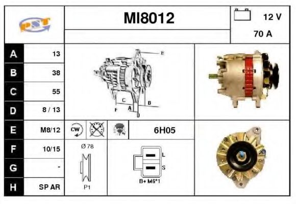 SNRA MI8012