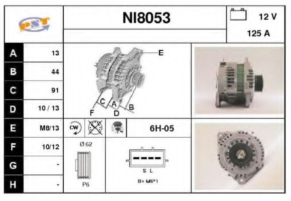 SNRA NI8053