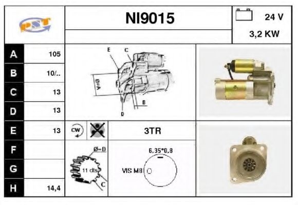 SNRA NI9015