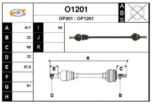 SNRA O1201