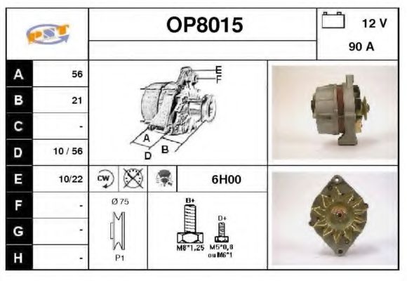 SNRA OP8015