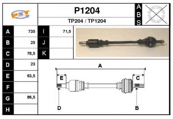 SNRA P1204