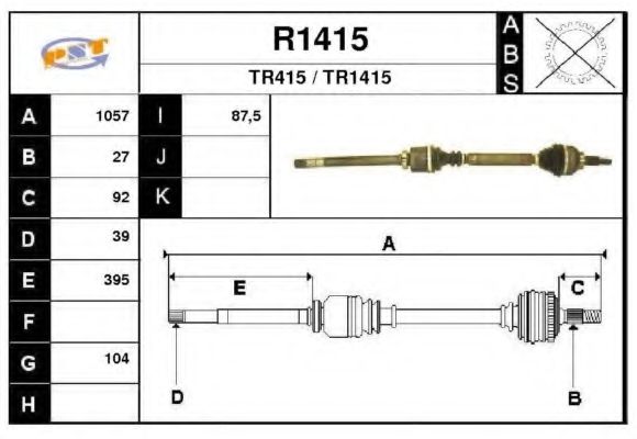 SNRA R1415