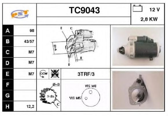 SNRA TC9043