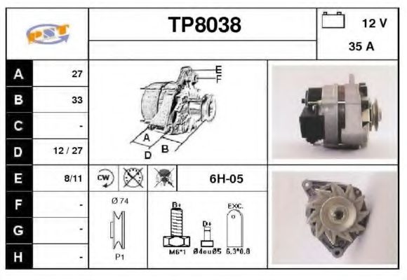 SNRA TP8038