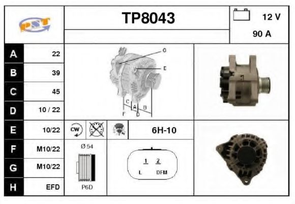 SNRA TP8043