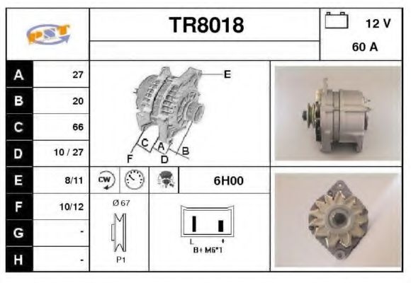 SNRA TR8018