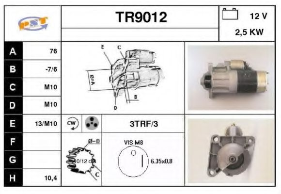 SNRA TR9012