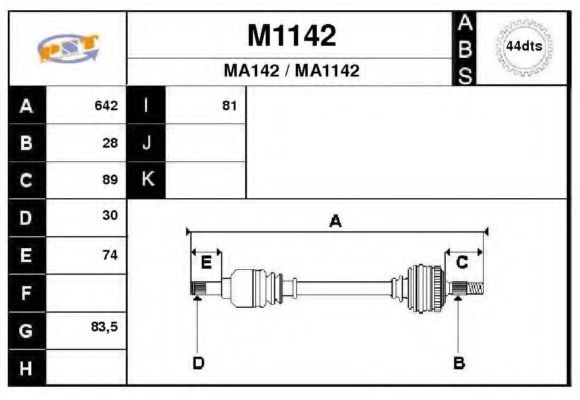 SNRA M1142