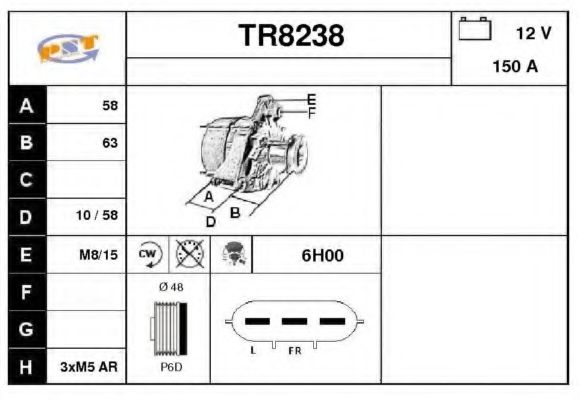 SNRA TR8238