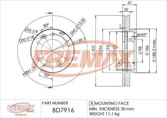 FREMAX BD-7916