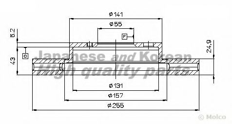 ASHUKI T602-55