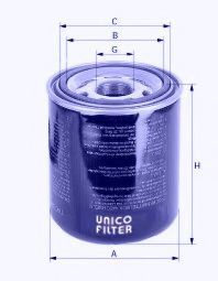 UNICO FILTER AD 13165/1 x