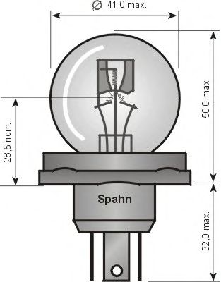 SPAHN GLÜHLAMPEN 45152