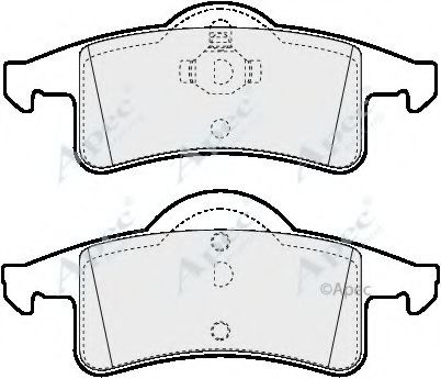 APEC braking PAD1154