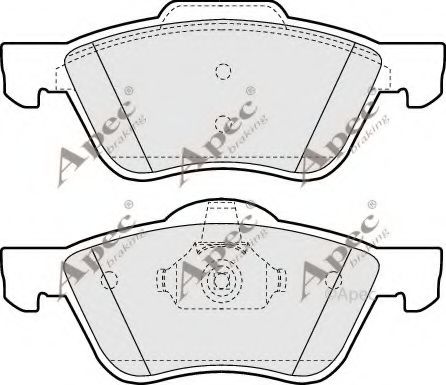 APEC braking PAD1191