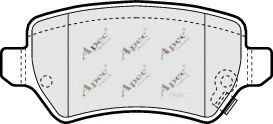 APEC braking PAD1286