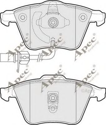 APEC braking PAD1299