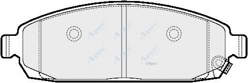 APEC braking PAD1465