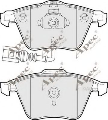 APEC braking PAD1531