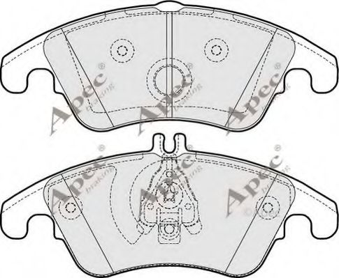 APEC braking PAD1620