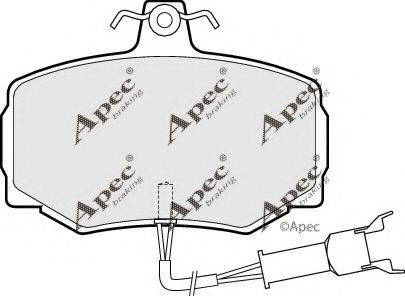 APEC braking PAD599