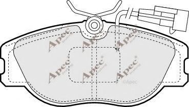 APEC braking PAD743