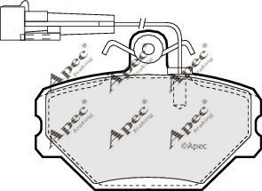 APEC braking PAD874