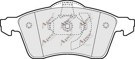 APEC braking PAD954