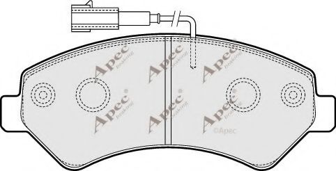 APEC braking PAD1575