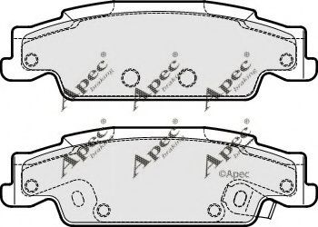 APEC braking PAD1703