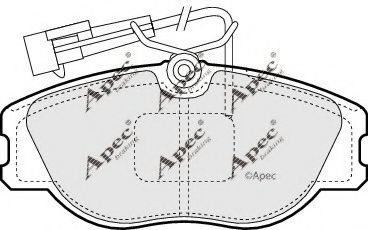 APEC braking PAD826