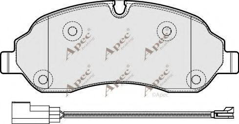 APEC braking PAD2036