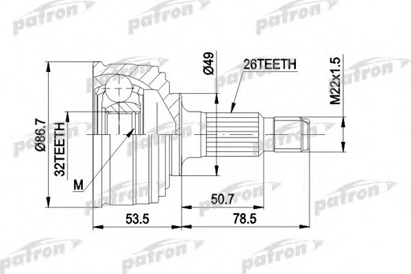 PATRON PCV1045