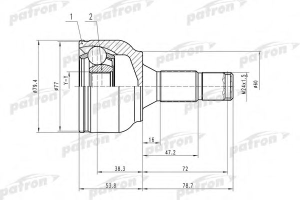 PATRON PCV1456