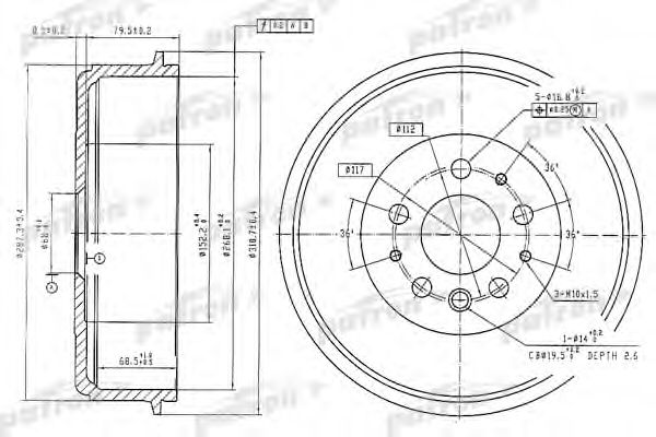 PATRON PDR1210