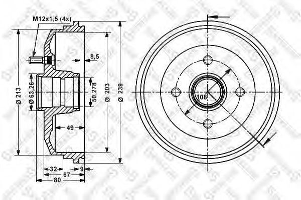 STELLOX 6025-2529-SX