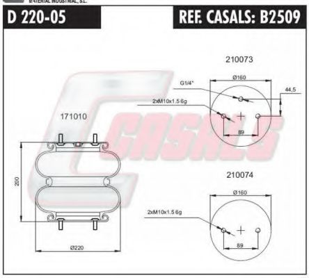 CASALS B2509