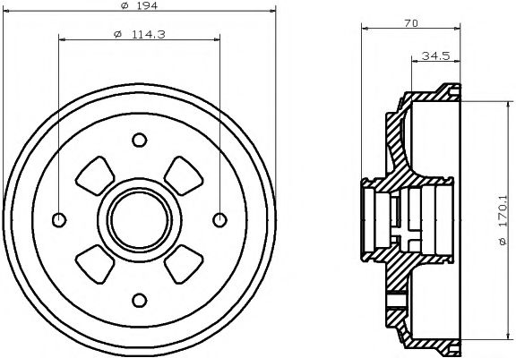 HELLA PAGID 8DT 355 302-001