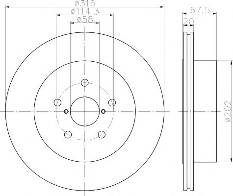 HELLA PAGID 8DD 355 120-201