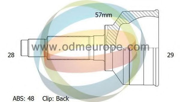 ODM-MULTIPARTS 12-011972