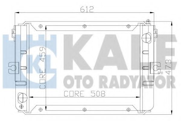 KALE OTO RADYATÖR 110900