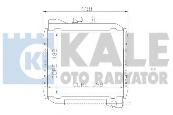 KALE OTO RADYATÖR 114200